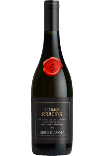 Nero d'Avola TORRE RRACINA DOC - étiquette abimée