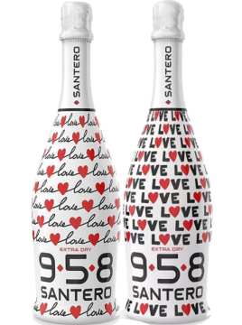 "LOVE" Extra dry Santero (cousin du prosecco)