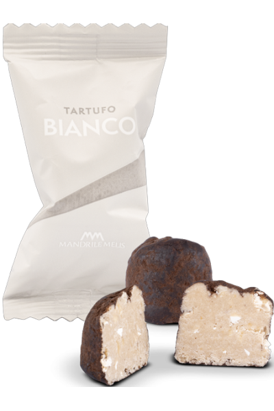 Chocolat Truffes blanches - 36.6% de noisettes (de 100g à 1kg)