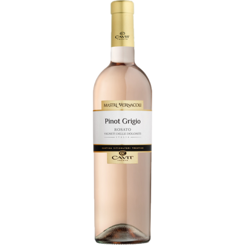 Pinot Grigio Rosato IGT Mastri Vernacoli -étiquette abimée